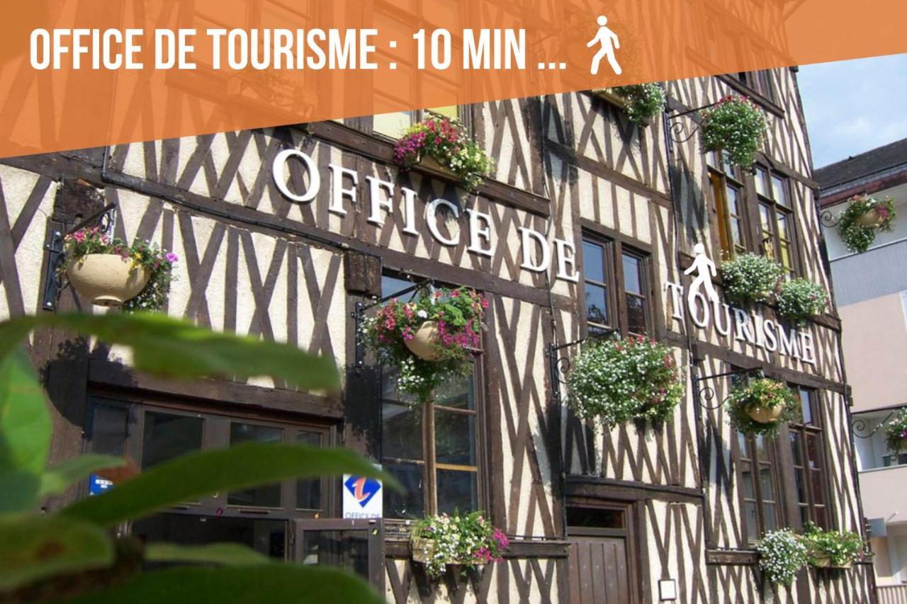 Promenade D'Automne - Netflix & Wifi - Climatisation- Parking Gratuit - Check-In 24H24 - Emplacement Velos - Goodmarning Châlons-en-Champagne Eksteriør bilde